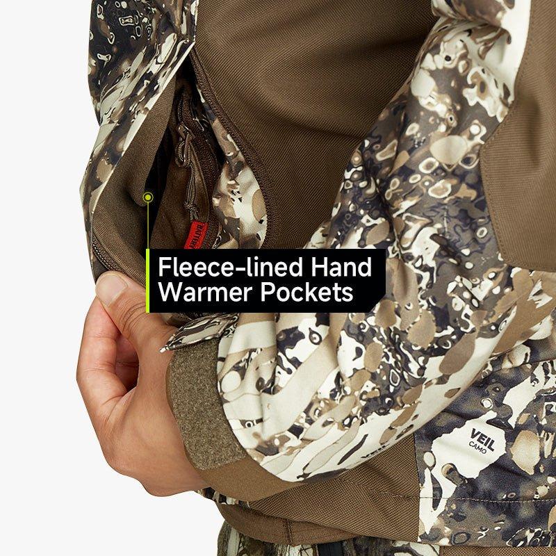 [⚡Flash Sale] Cold Weather Heated Jacket for Men: Waterproof Duck Hunting Coat with Fleece Lining | The Ultimate Battery Heated Apparel