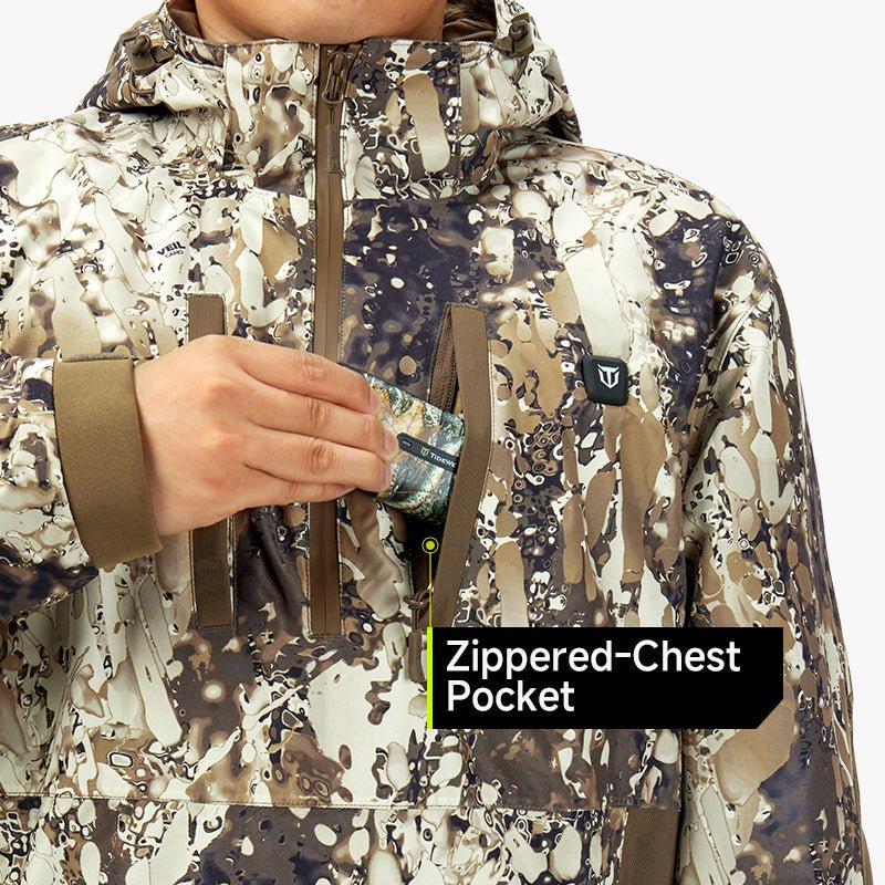 [⚡Flash Sale] Cold Weather Heated Jacket for Men: Waterproof Duck Hunting Coat with Fleece Lining | The Ultimate Battery Heated Apparel
