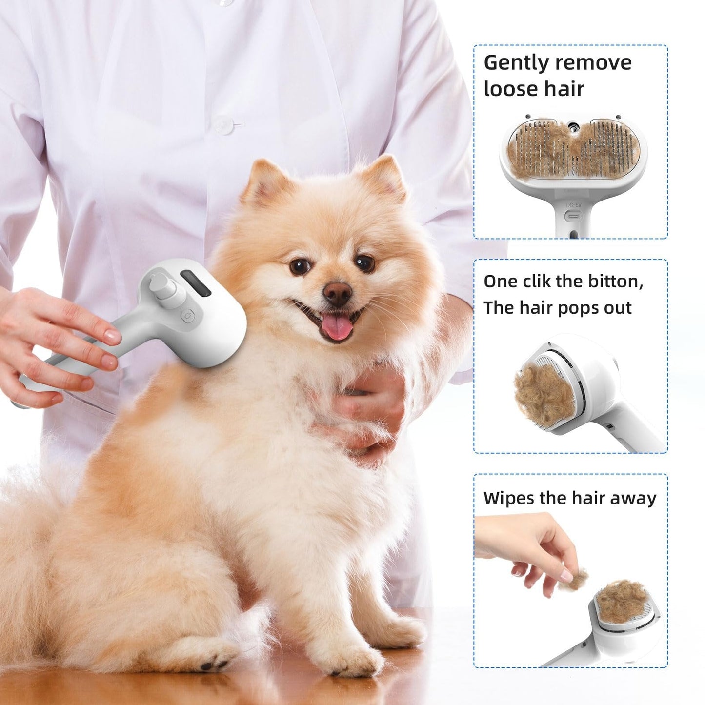 🐶Pet Spray Hair Removal Comb🐶