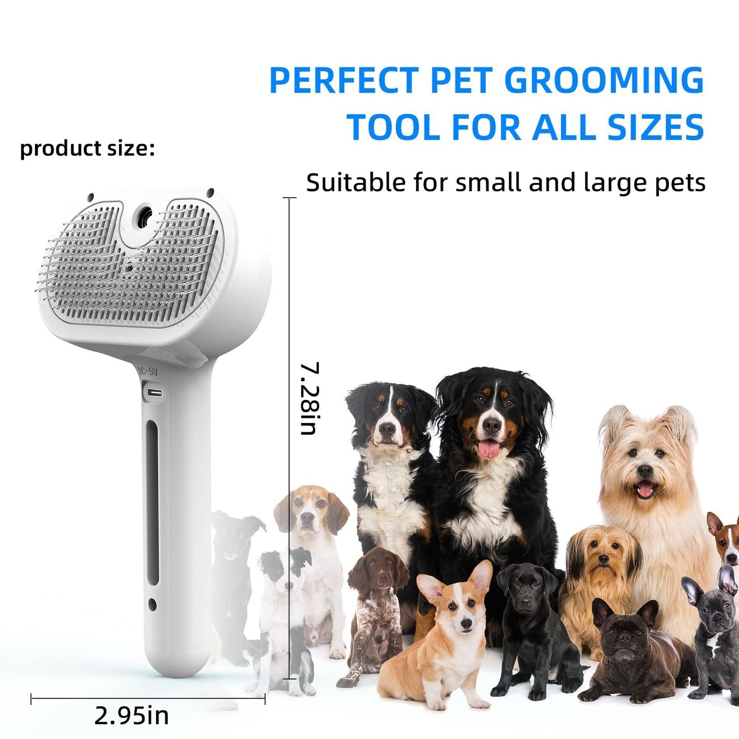 🐶Pet Spray Hair Removal Comb🐶