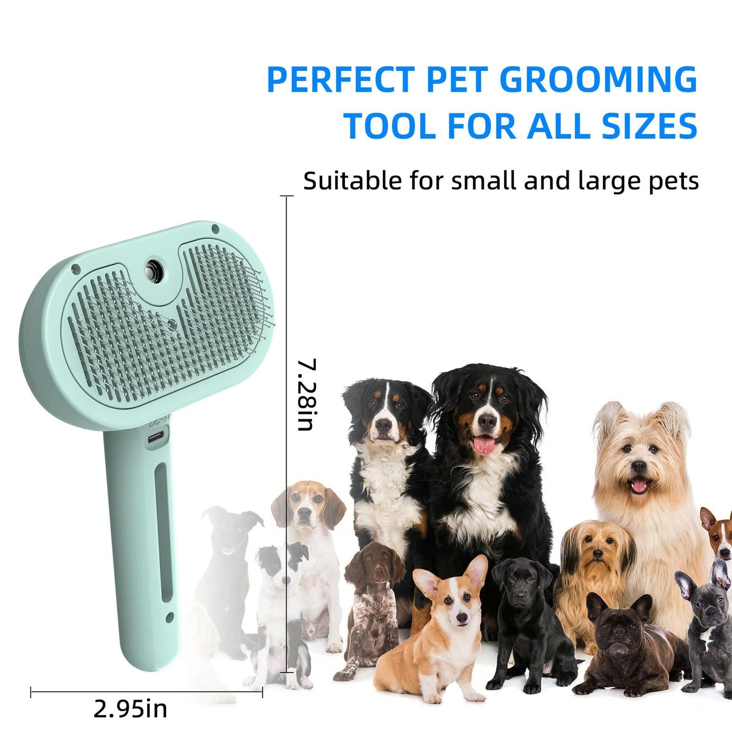 🐶Pet Spray Hair Removal Comb🐶