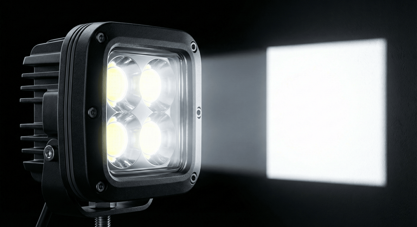 Motorized Remote Control Laser LED Searchlight: Command the Night！💡🔥✨