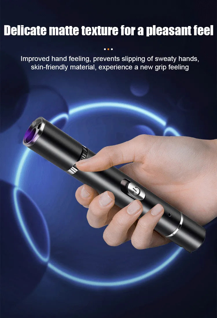 🔥Authentic products shipped 70% OFF!⚡High-intensity laser pointer, requiring only monthly recharging