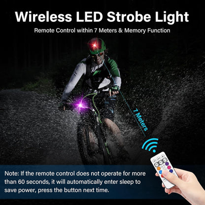 🔥Last Day 49% OFF🔥Wireless LED Multi-Color Strobe Light